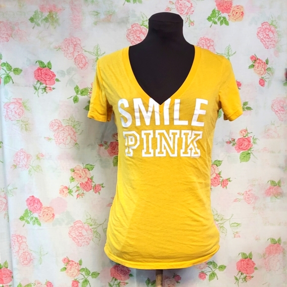 PINK Victoria's Secret Tops - Vs Pink v-neck tshirt